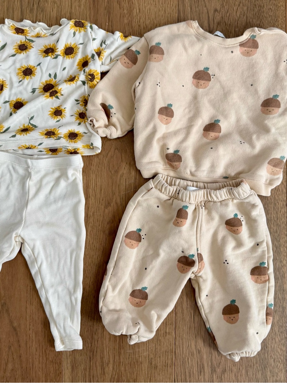 Baby girl outfits angel dear and Zara 6-12 months